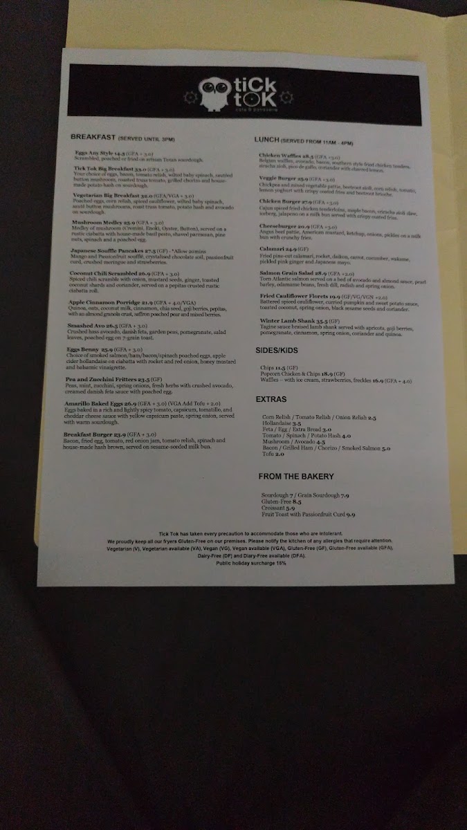 Menu Tick Tok-8