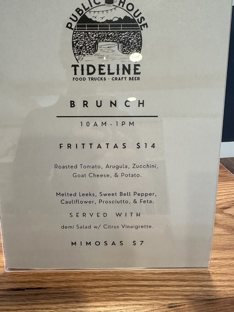 Menu Tideline Public House-10