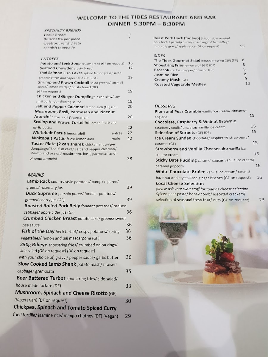 Menu Tides Bar & Eatery-6