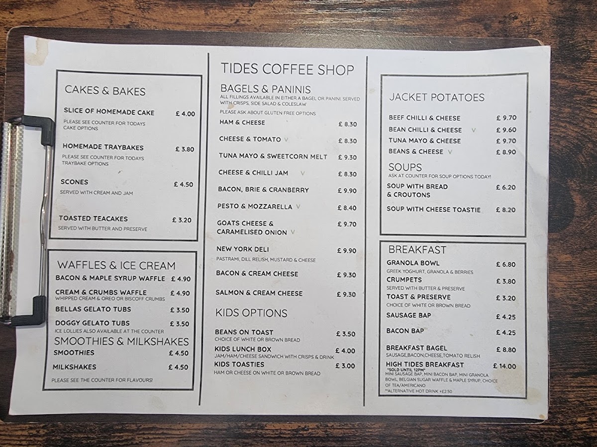 Menu Tides Coffee Shop-2