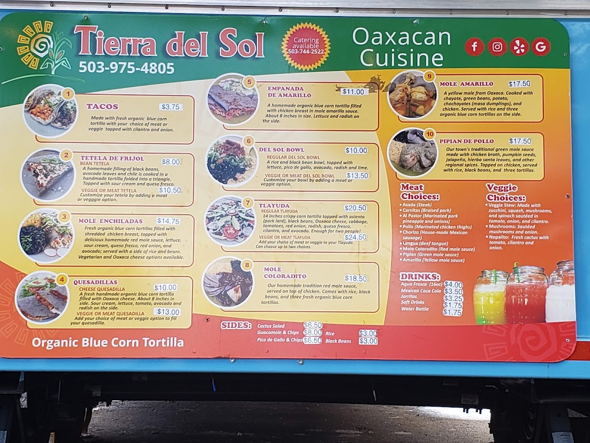 Menu Tierra Del Sol Cuisine And Catering-1