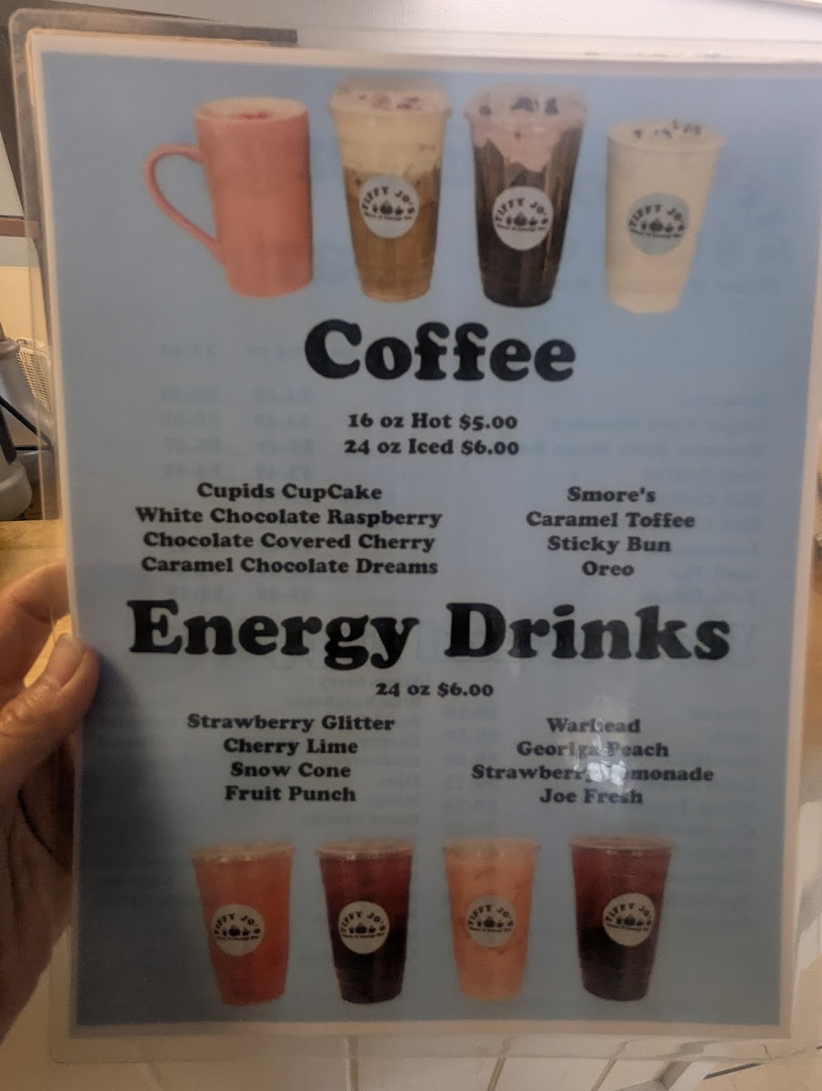 Menu Tiffy Jo’S Diner & Energy Bar-10