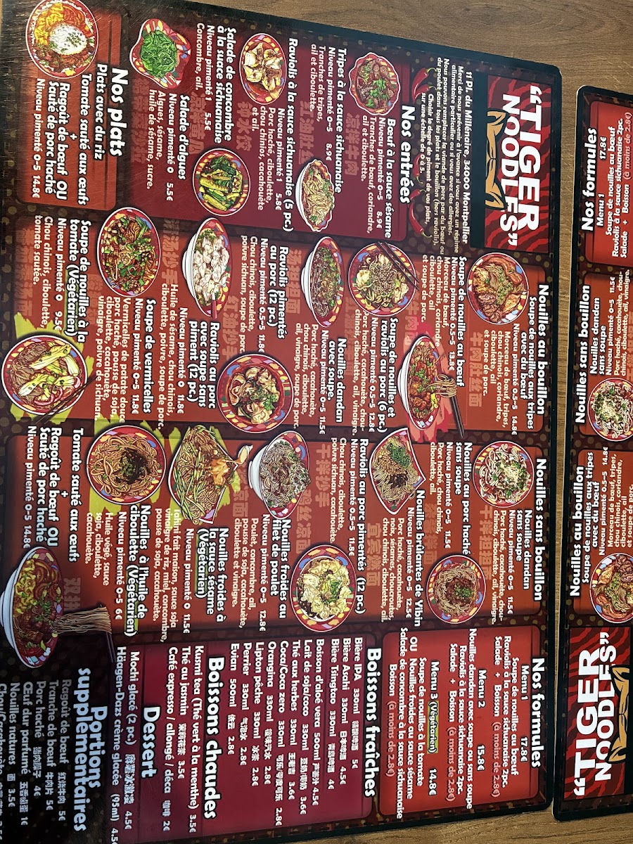 Menu Tiger Noodles Antigone-9