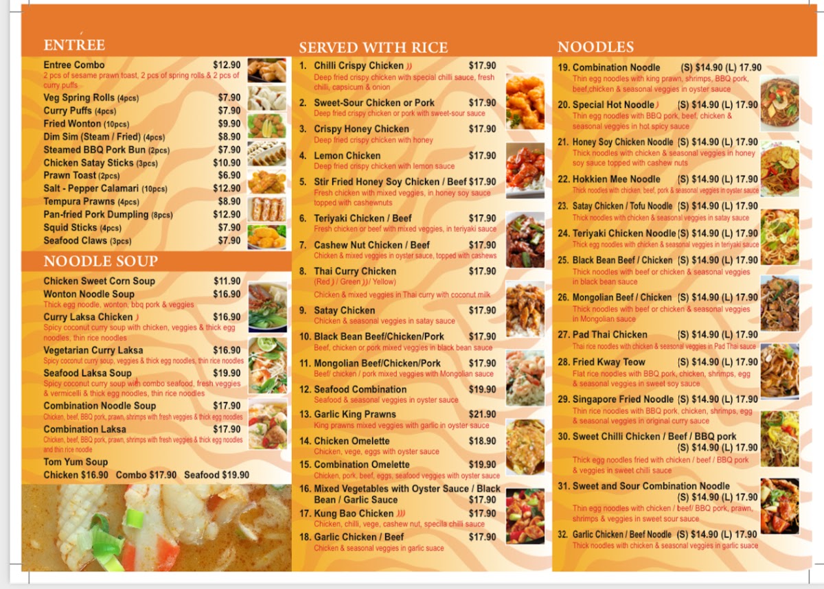 Menu Tigers Asian Wok-1