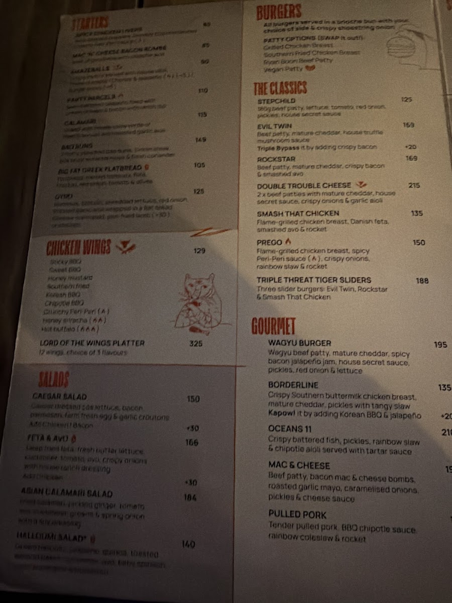 Menu Tiger's Milk Long Street-3