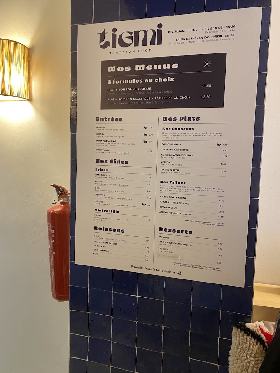 Menu Tigmi-8