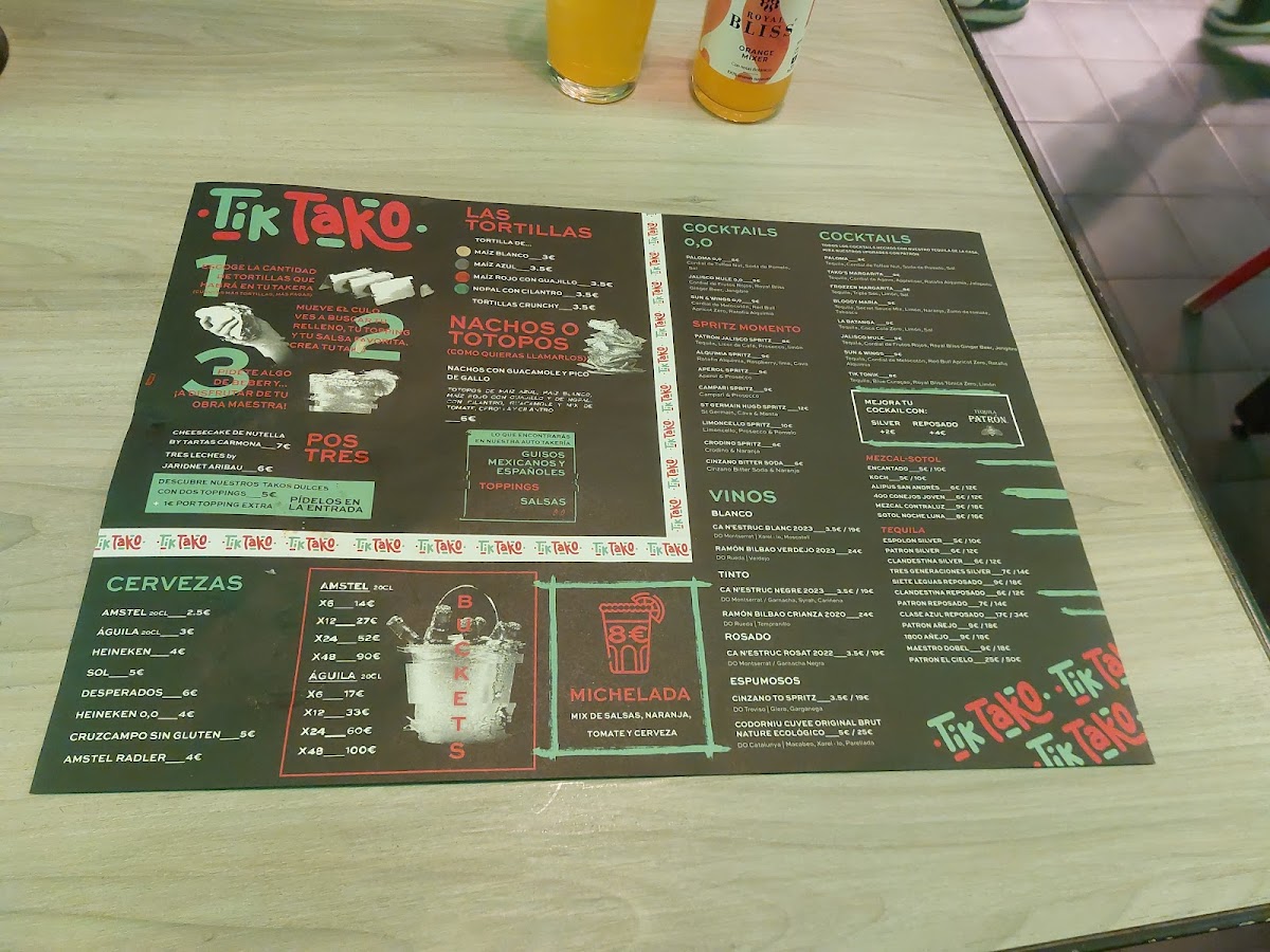 Menu Tik Tako-2