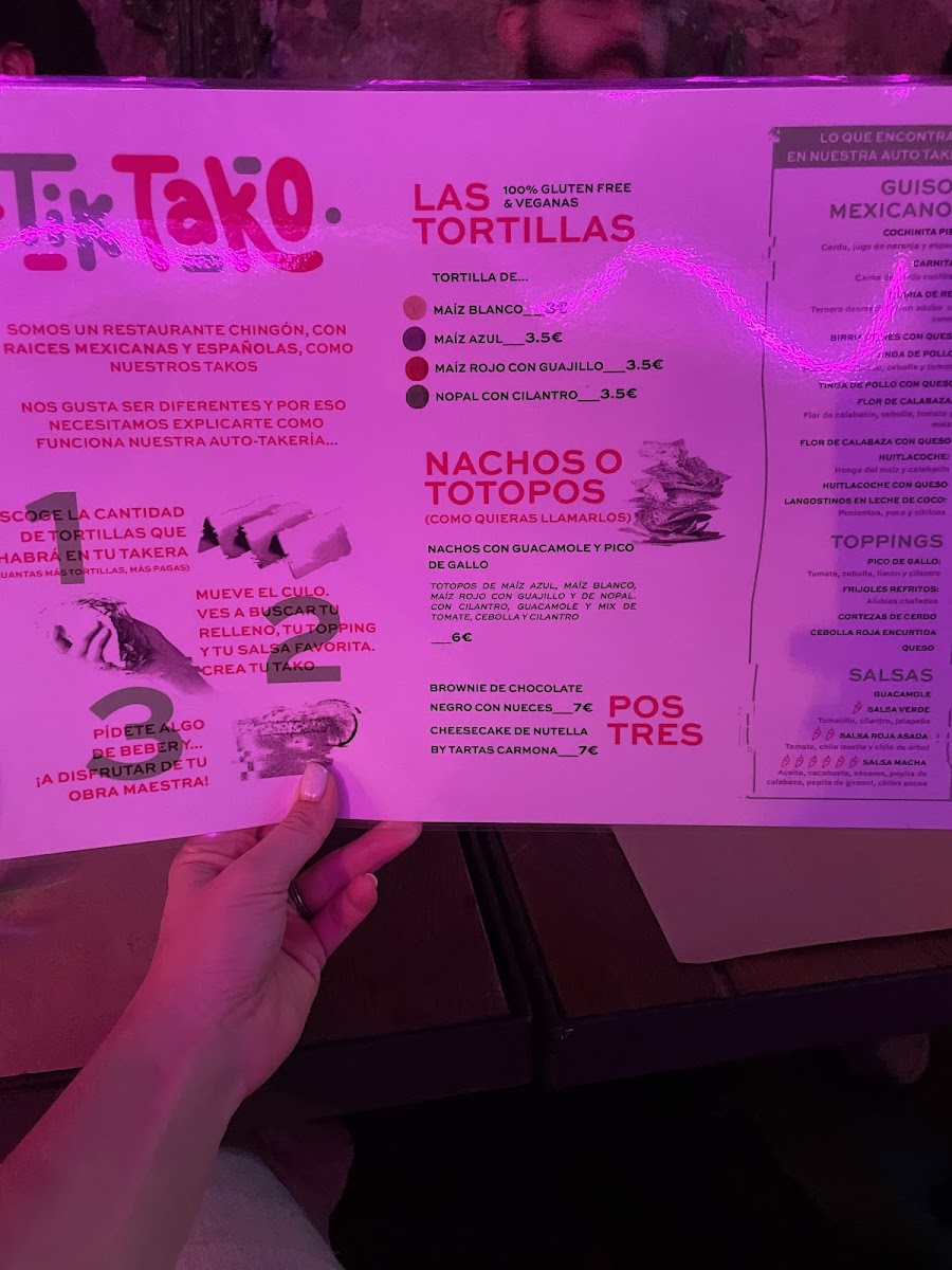 Menu Tik Tako-6