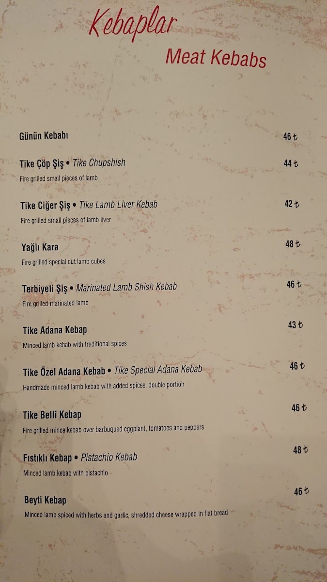 Menu Tike Suadiye Restorant-10