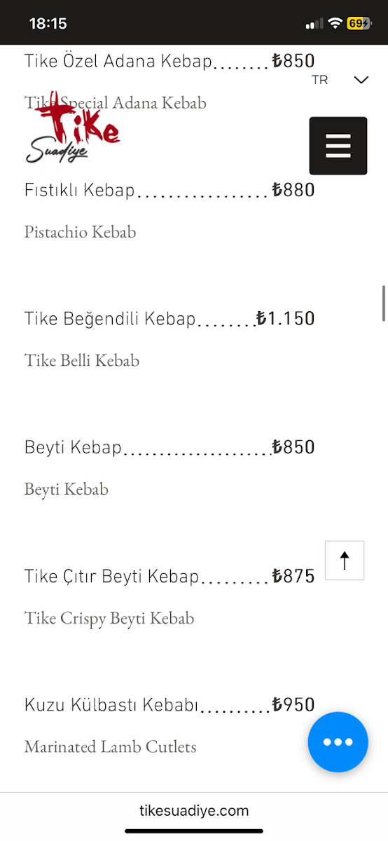 Menu Tike Suadiye Restorant-4