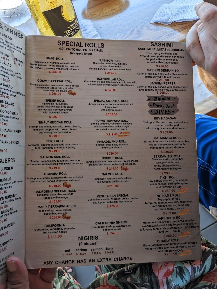 Menu Tiki Bar-4