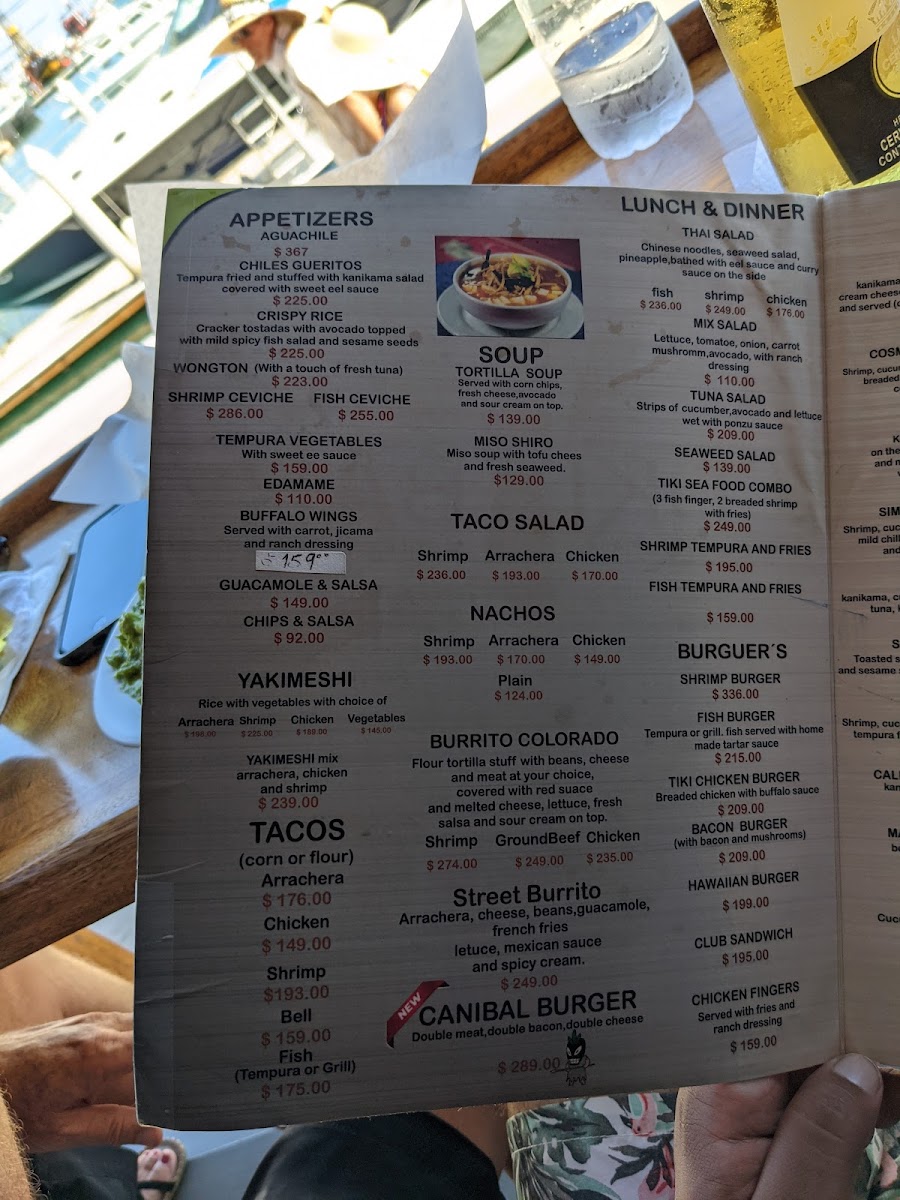 Menu Tiki Bar-5