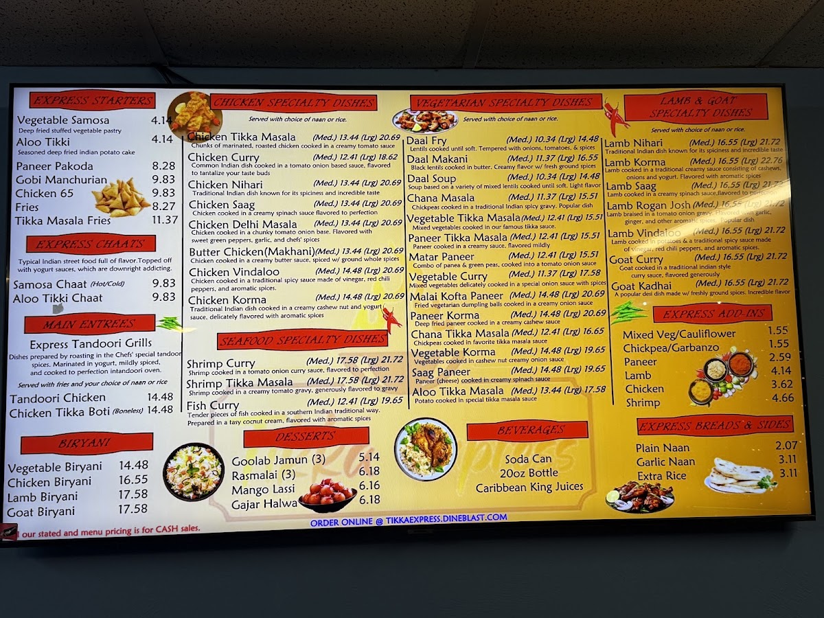 Menu Tikka Express Gainesville-1