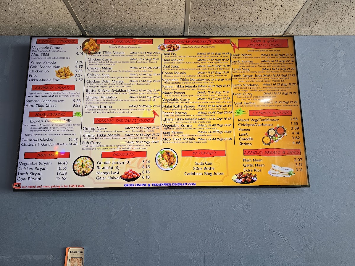Menu Tikka Express Gainesville-2