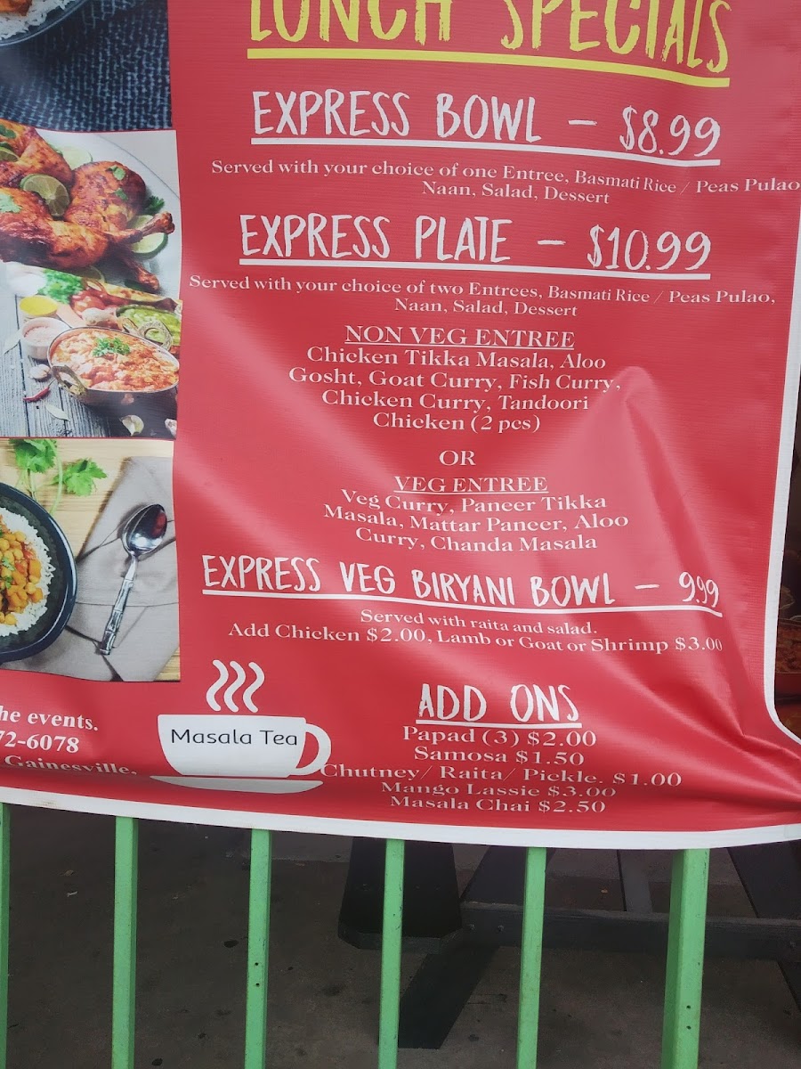 Menu Tikka Express Gainesville-8