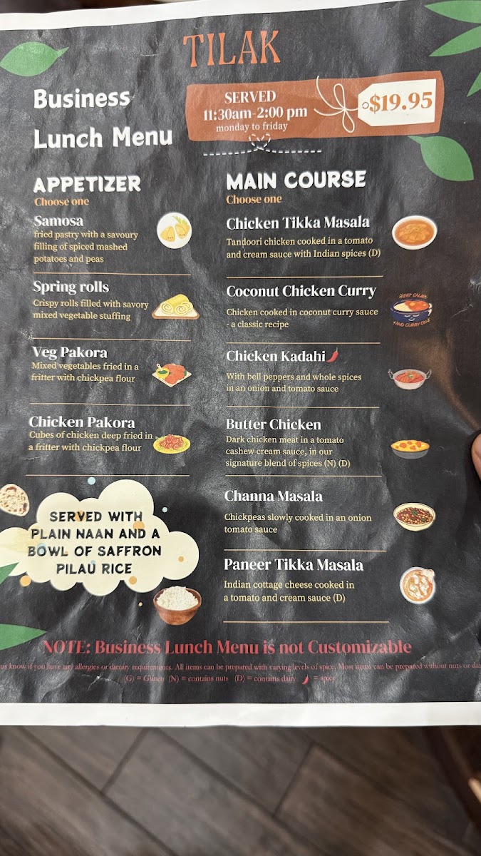 Menu Tilak Indian Cuisine-6
