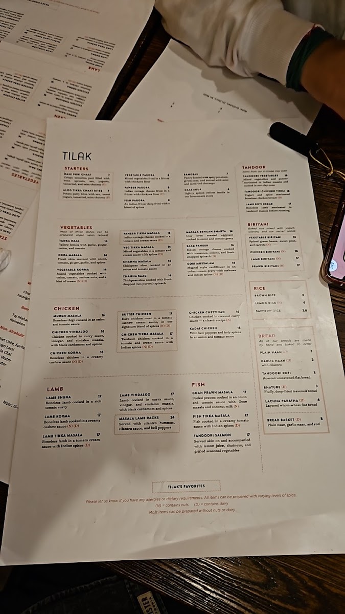 Menu Tilak San Francisco-2