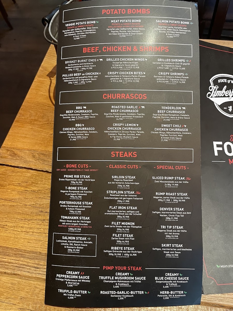 Menu Timberjacks Duren-10
