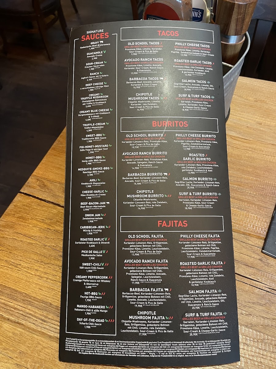 Menu Timberjacks Duren-3