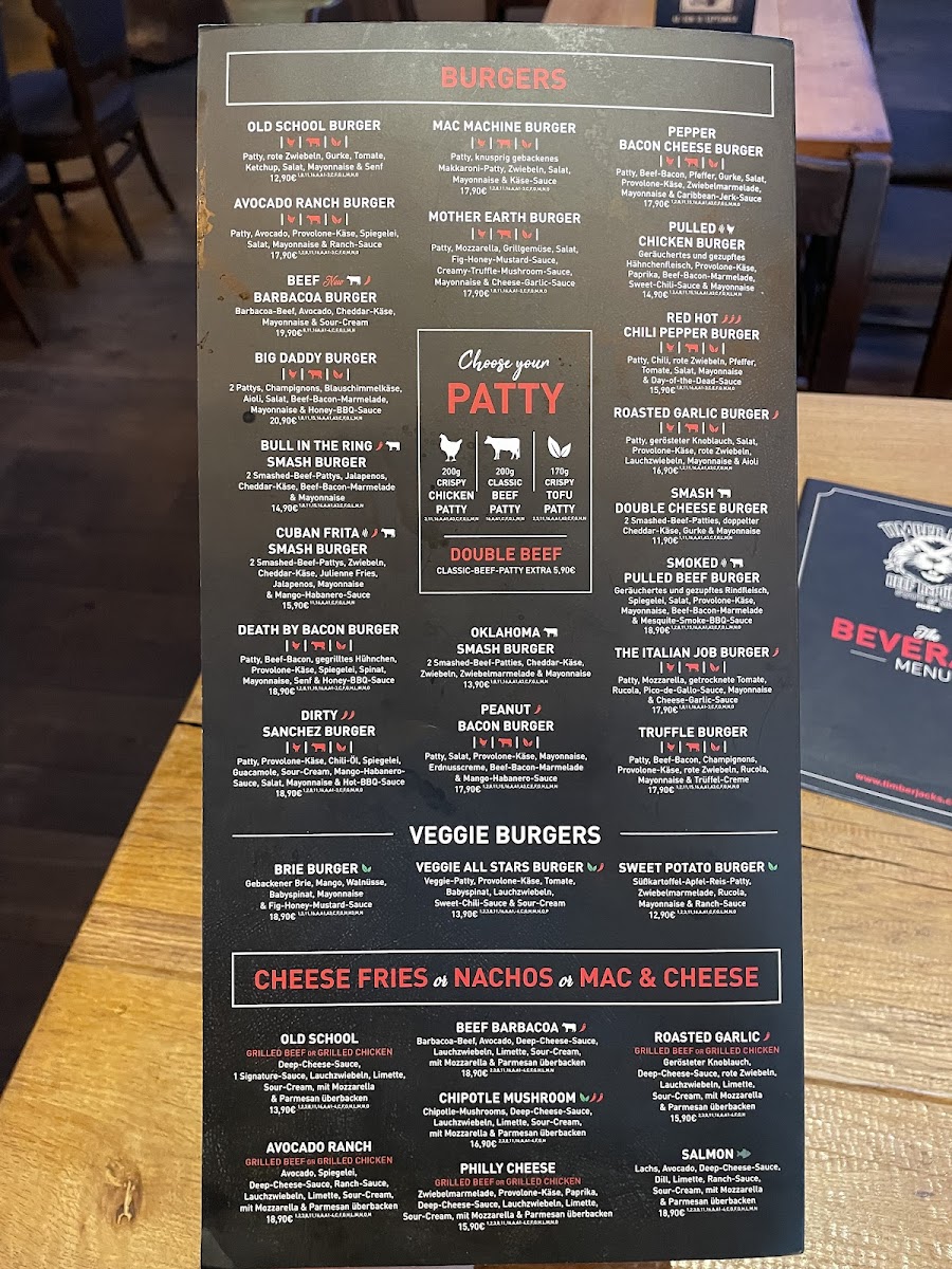 Menu Timberjacks Duren-4