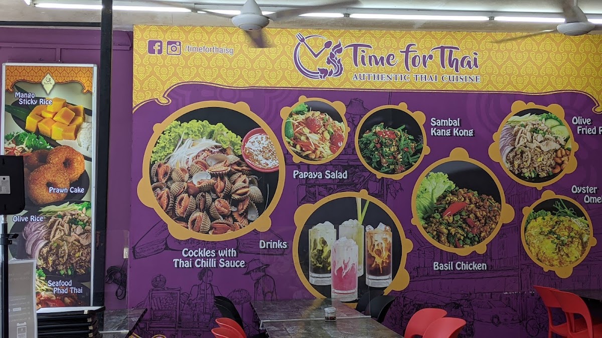 Menu Time For Thai Restaurant @ Bukit Timah-3