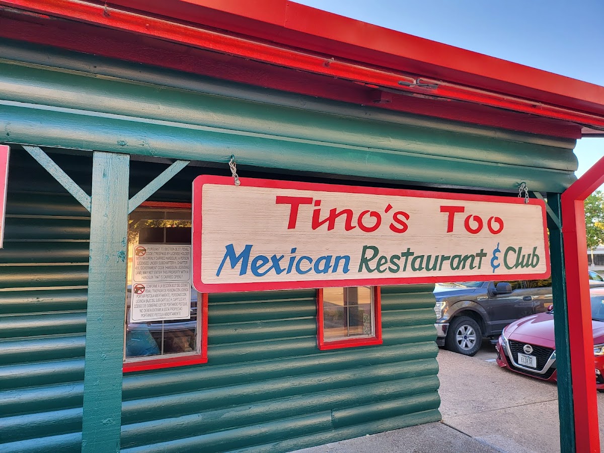 Tino's Too Mexican Restaurant