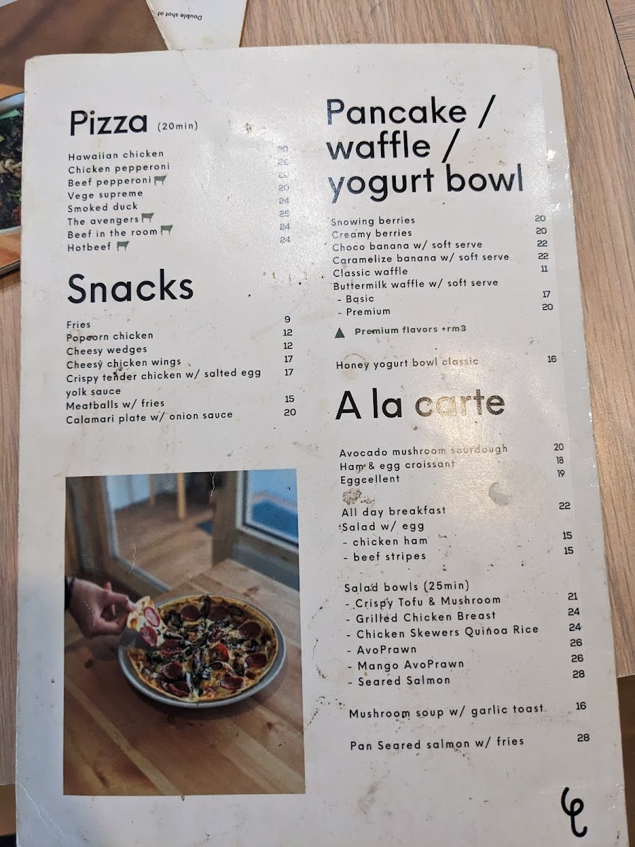 Menu Tiny Elephant - Soft Serve & Coffee-1