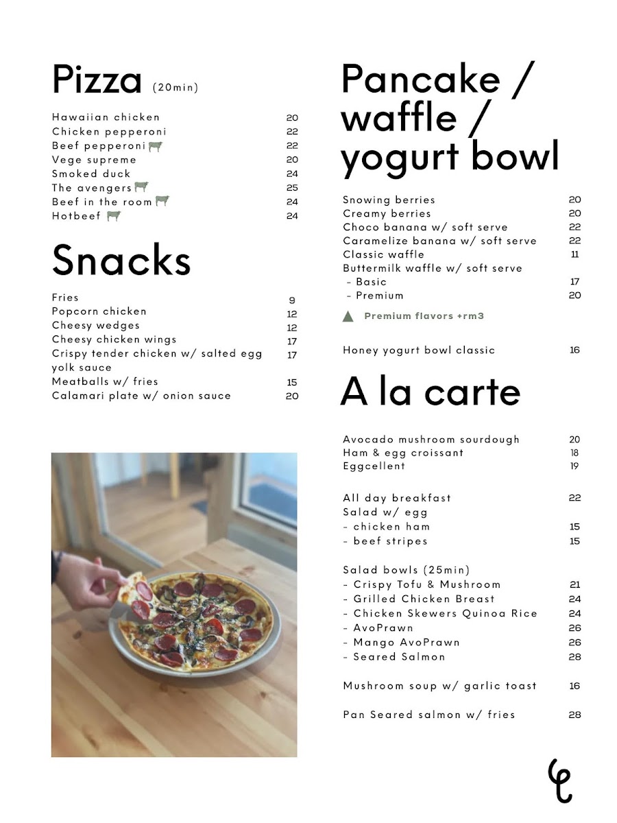 Menu Tiny Elephant - Soft Serve & Coffee-5