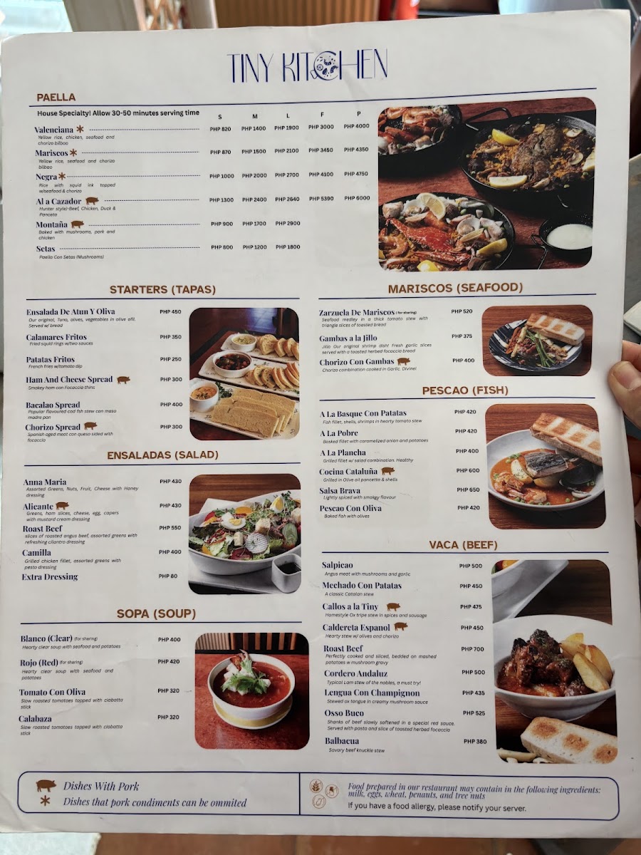 Menu Tiny Kitchen & Dulce Vida-6