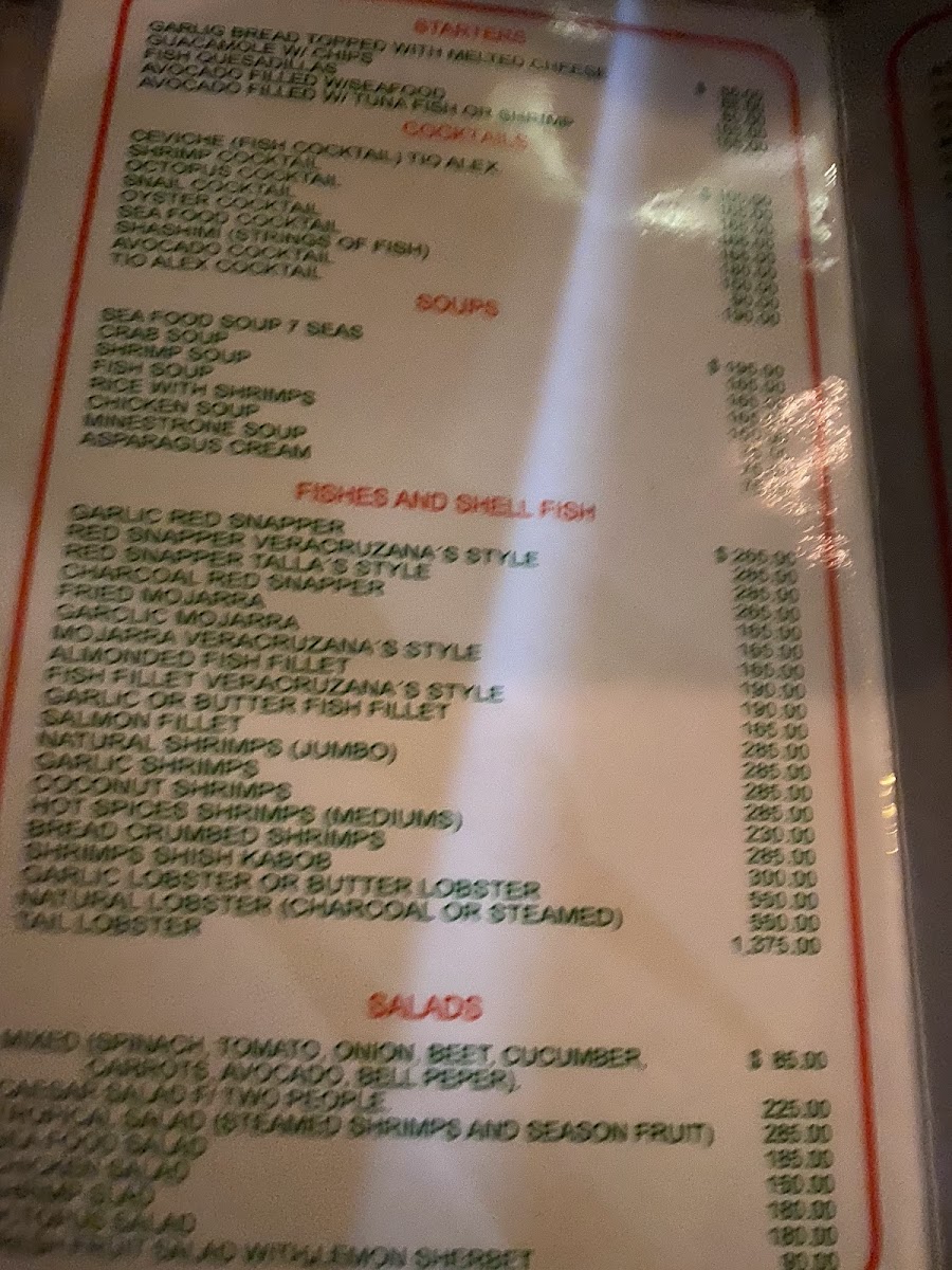 Menu Tío Alex Mariscos Y Carnes-10