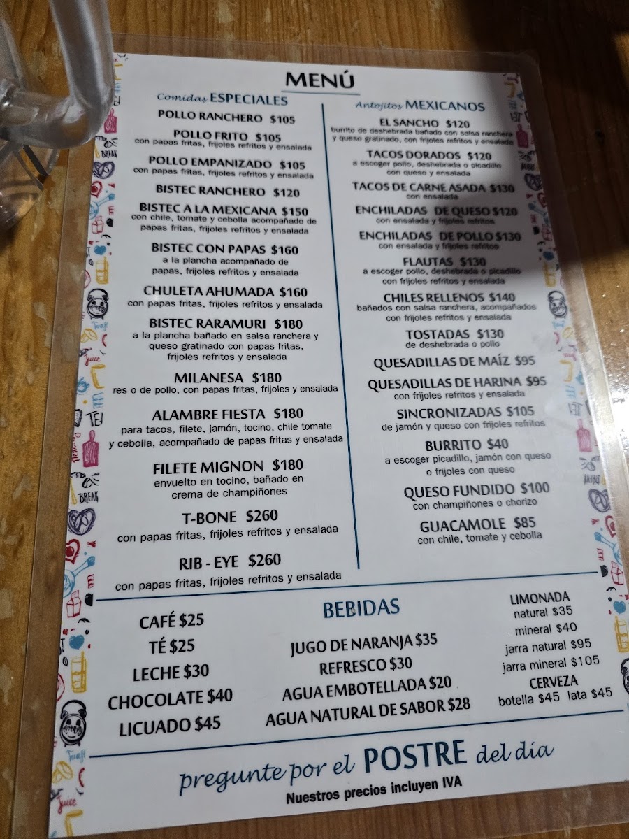 Menu Tio Molcas Restaurant-2