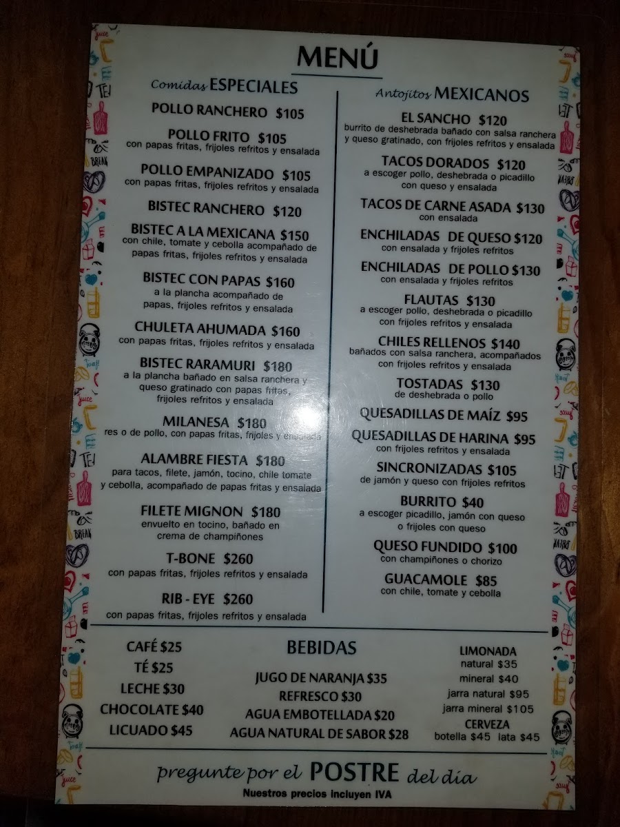 Menu Tio Molcas Restaurant-5