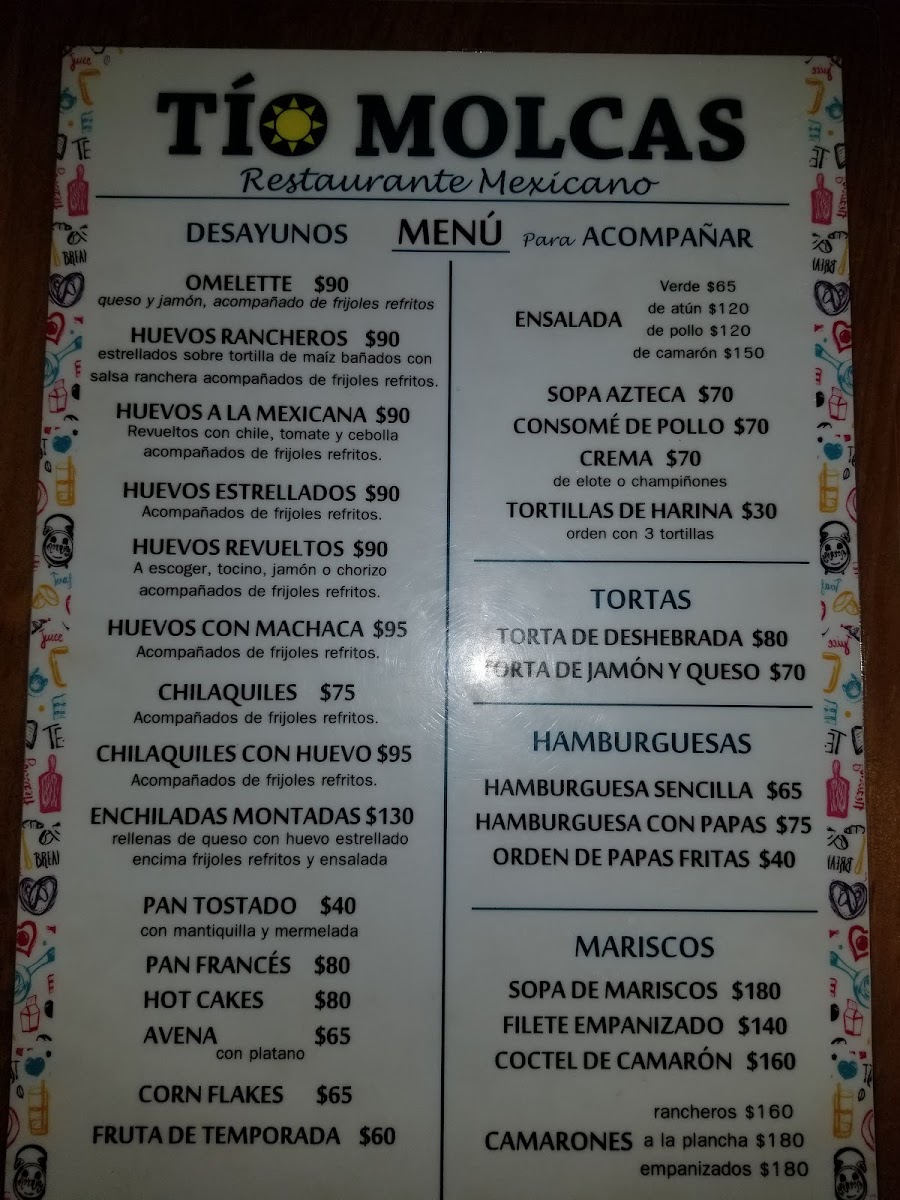 Menu Tio Molcas Restaurant-7