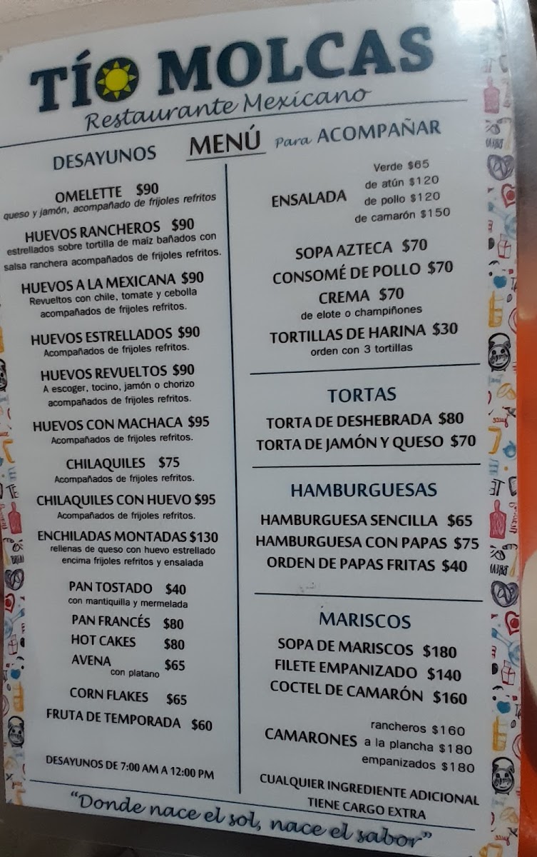 Menu Tio Molcas Restaurant-8