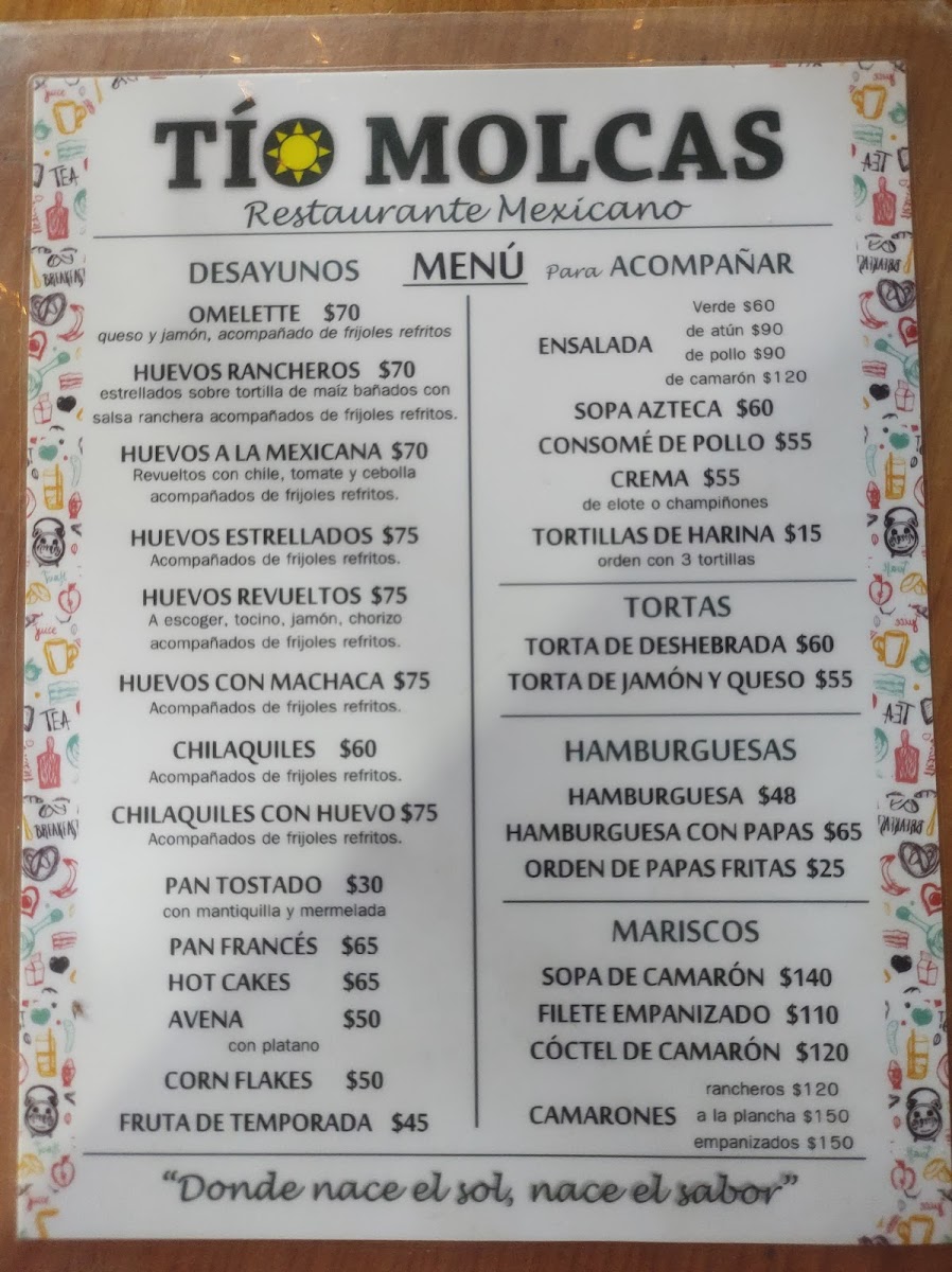 Menu Tio Molcas Restaurant-9