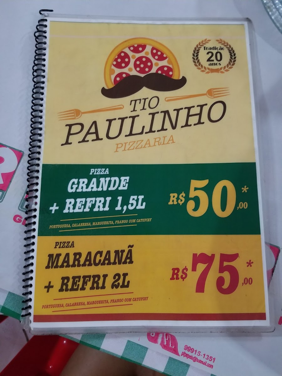 Menu Tio Paulinho Pizzaria Delivery-3