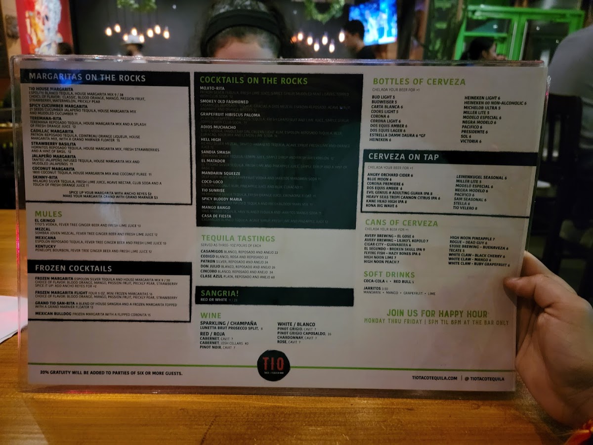 Menu Tio Taco + Tequila-10