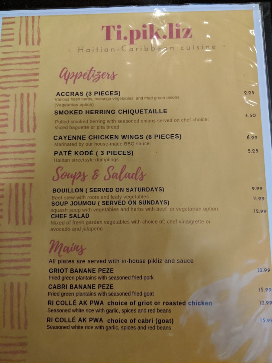 Menu Tipikliz-7