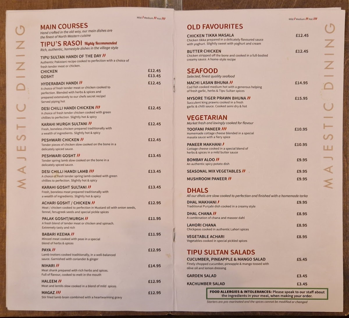 Menu Tipu Sultan Restaurant-2