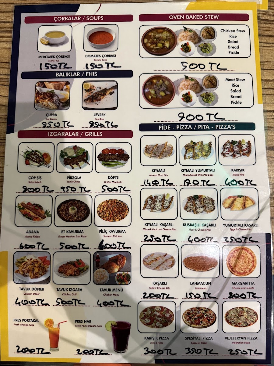 Menu Tıkır Grill Hause-4