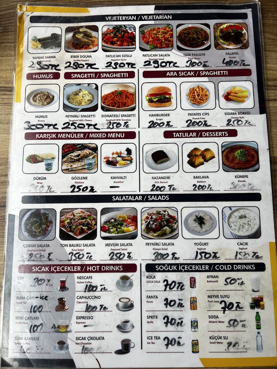Menu Tıkır Grill Hause-5
