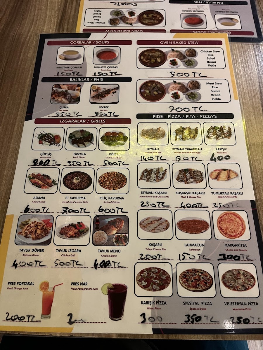 Menu Tıkır Grill Hause-6