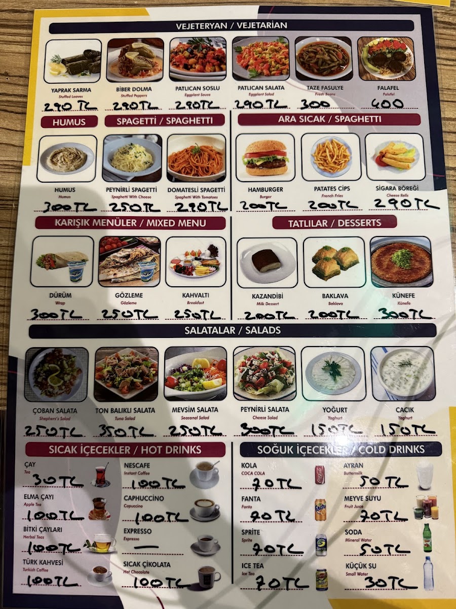 Menu Tıkır Grill Hause-8
