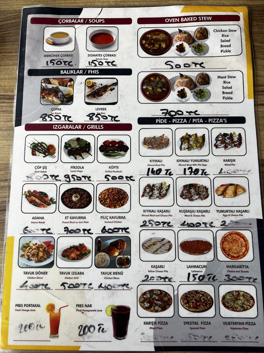 Menu Tıkır Grill Hause-9