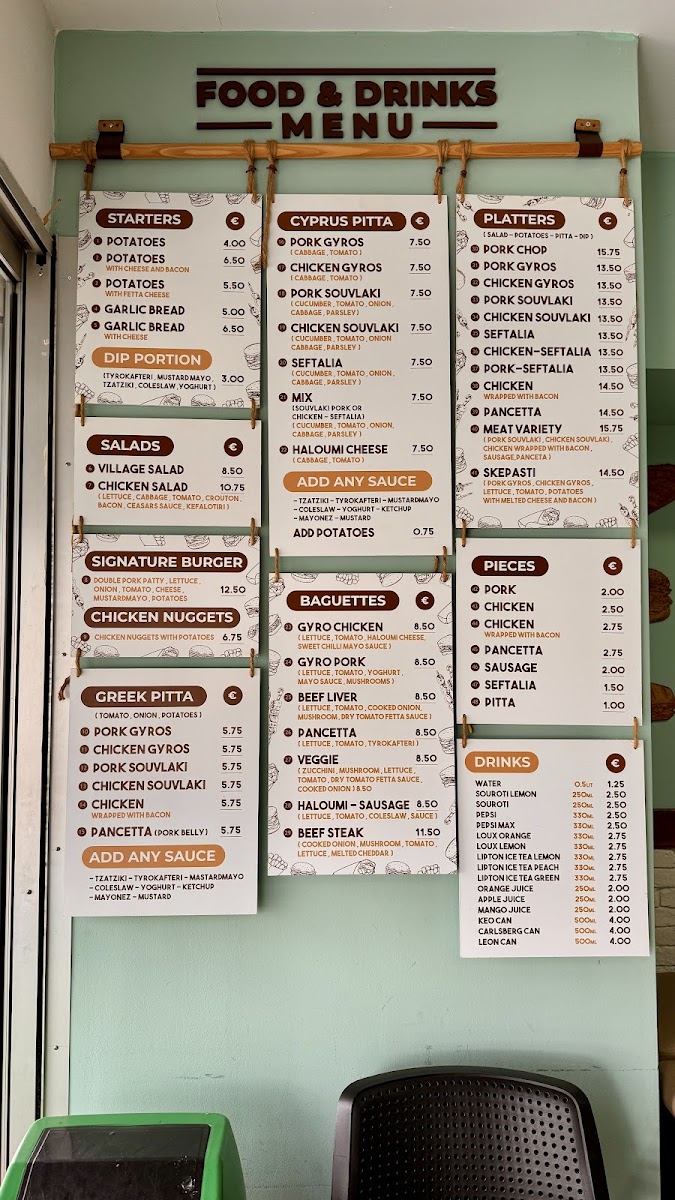 Menu To Kalamaki Tis Polis Pitta Delivery & Takeaway-2