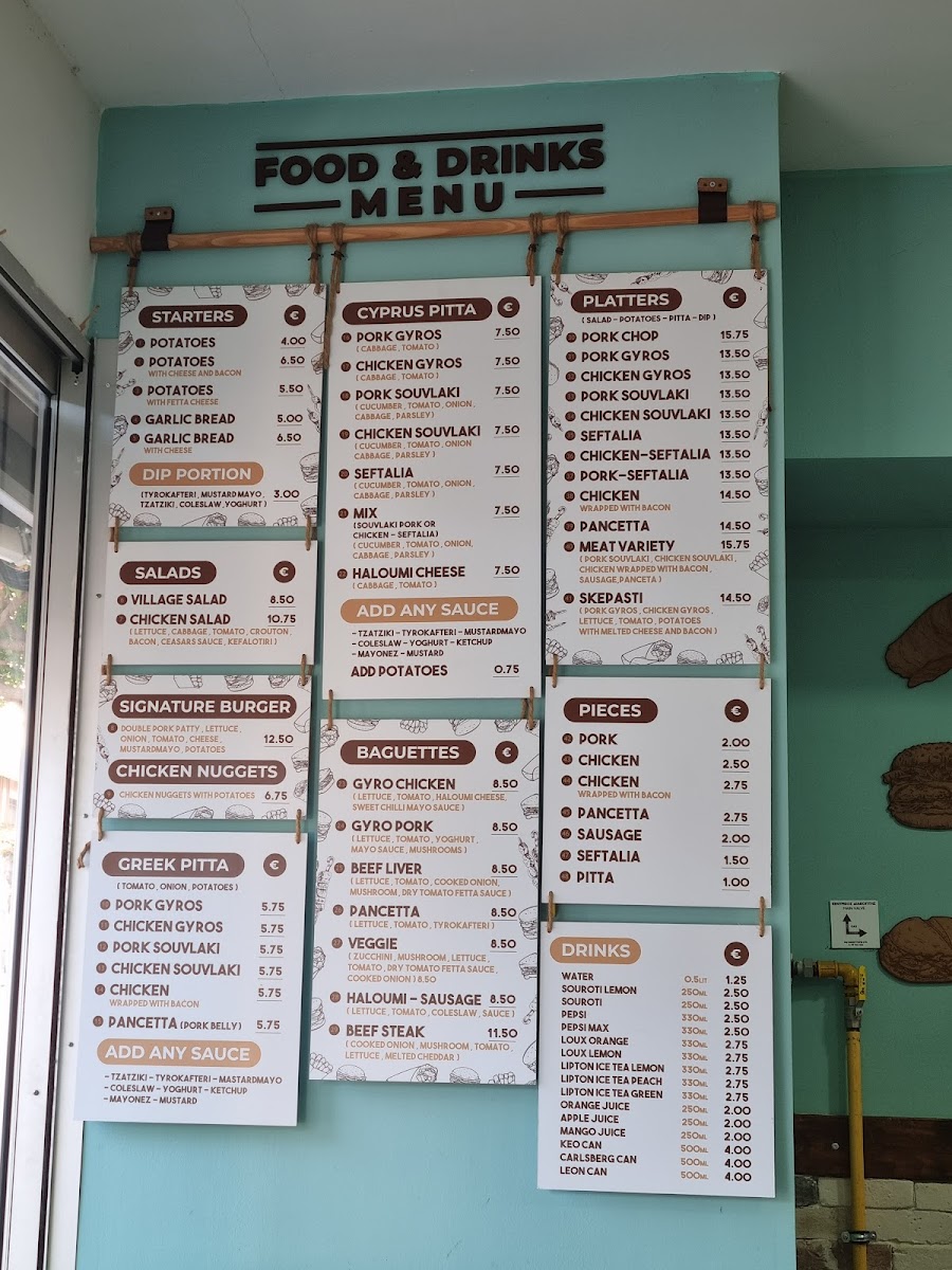 Menu To Kalamaki Tis Polis Pitta Delivery & Takeaway-3