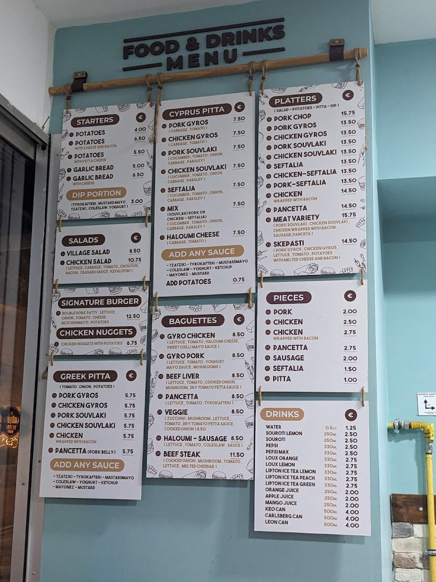 Menu To Kalamaki Tis Polis Pitta Delivery & Takeaway-4
