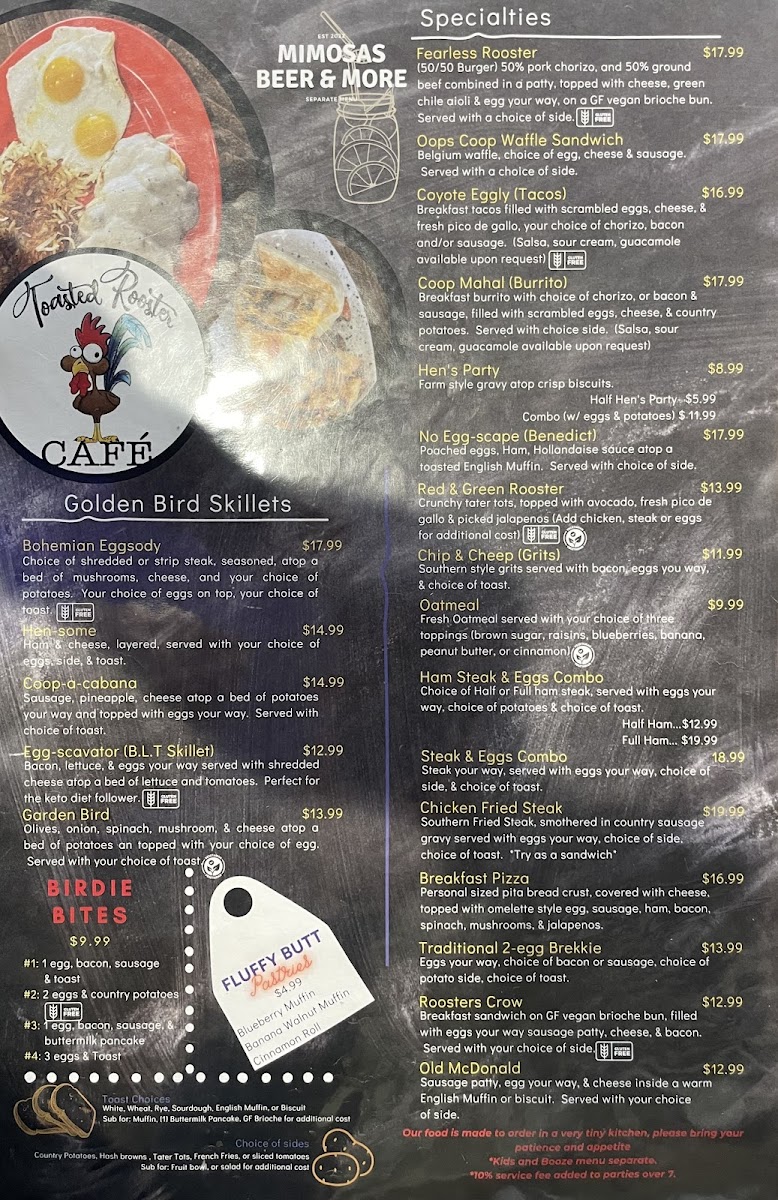 Menu Toasted Rooster Cafe-10