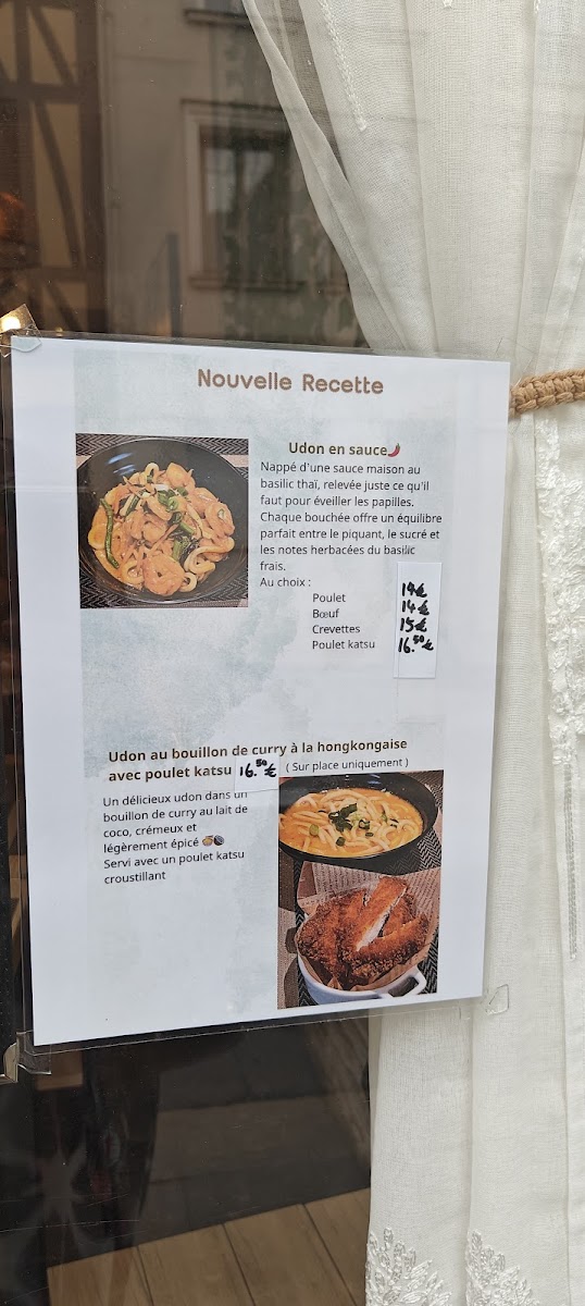 Menu Together Asian Fusion Food - Rouen-7