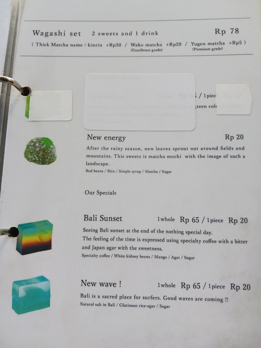 Menu Toiro - Wagashi-5
